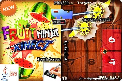 Fruit Ninja Kinect / Фруктовый Ниндзя: Кинект - скачать бесплатно без регистрации и смс - igropoisk.at.ua